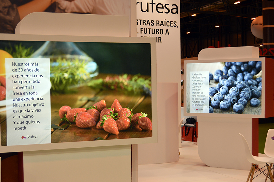 Grufesa muestra en Fruit Attraction su apuesta por las variedades andaluzas de fresa