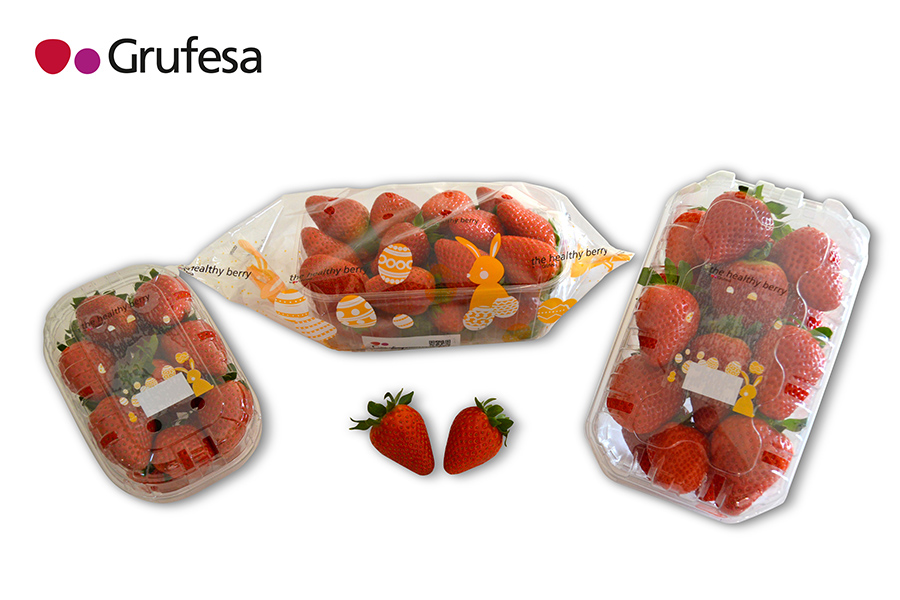 Grufesa presenta un ‘packaging’ especial para celebrar la Pascua con fresas