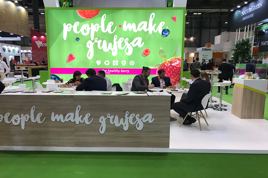 Grufesa refuerza en Fruit Attraction la humanización de una producción sostenible y la experiencia de compra de su modelo empresarial