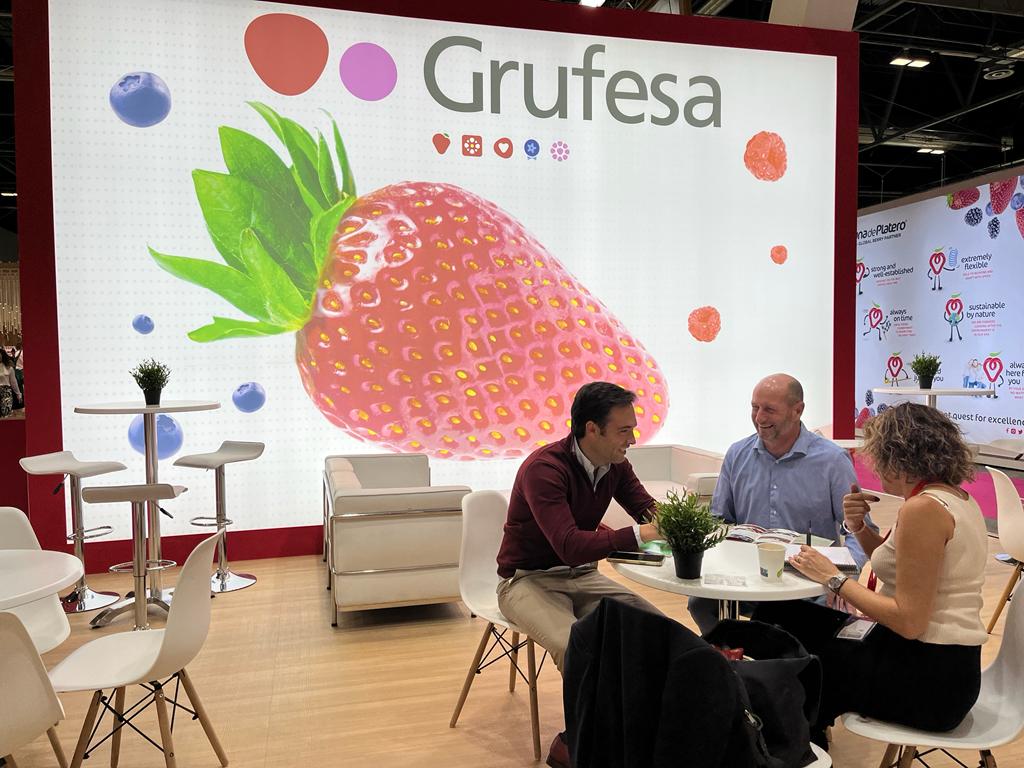 Grufesa refuerza en Fruit Attaction la apuesta por la innovación y sostenibilidad que la ha convertido en experta y referente en fresas