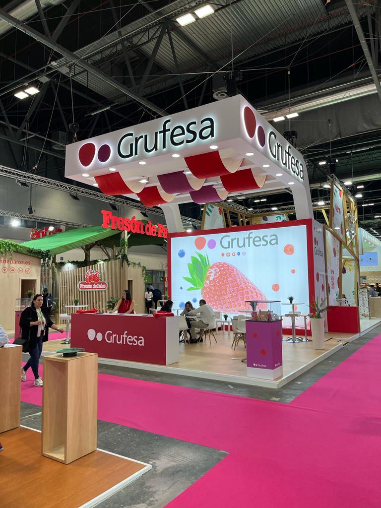 Grufesa regresa de Fruit Attraction afianzada como referente y especialista en fresas gracias a un modelo de producción sostenible 
