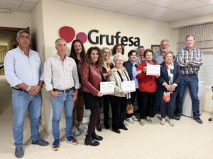 Grufesa renueva su colaboración con AFAME, Asociación Española contra el Cáncer y Abriendo Puertas